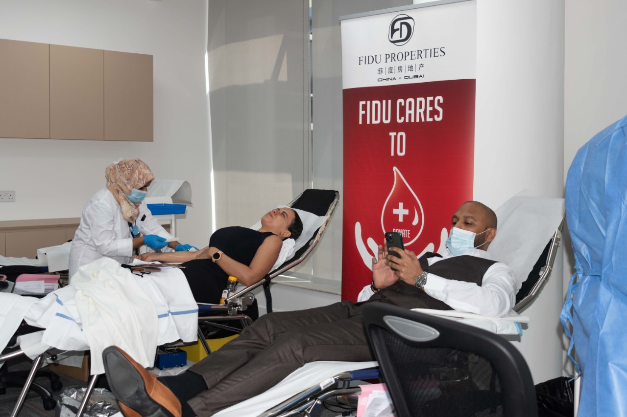 Blood Donation Campaign  | Fidu Properties 