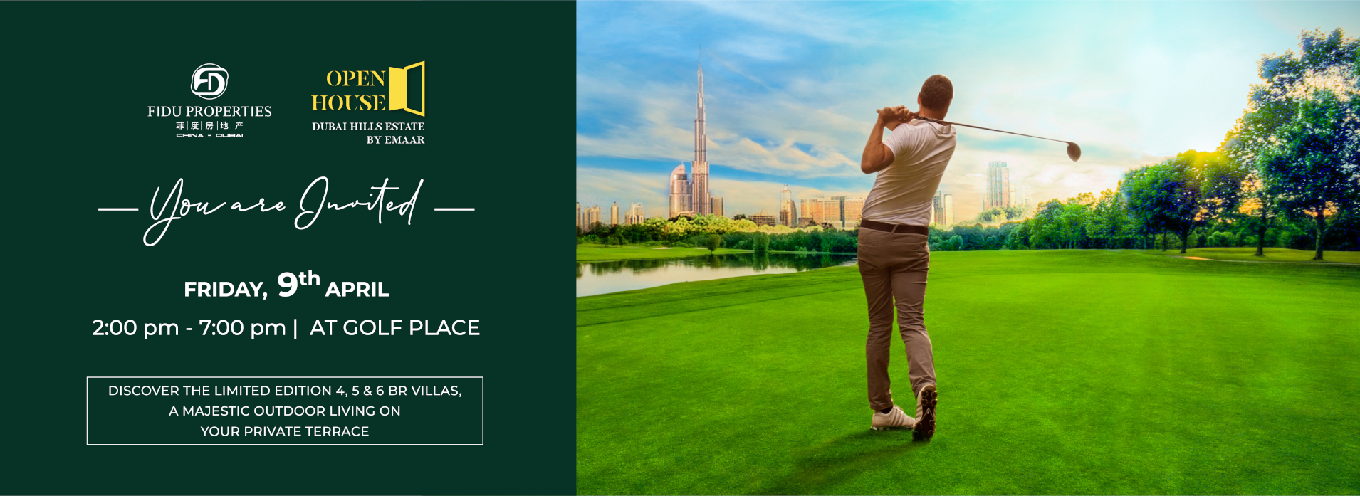 Golf Place Dubai Hills Estate Open House